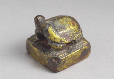 图片[2]-Bronze seal cast with “Guan zhong hou yin”,  Wei and Jin period-China Archive